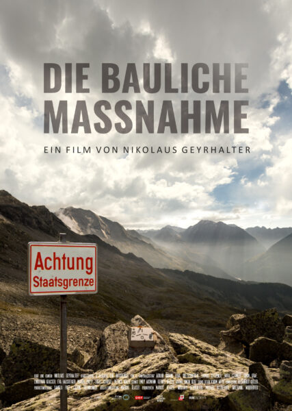 DIE BAULICHE MASSNAHME Plakat