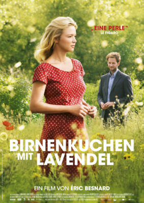 BIRNENKUCHEN MIT LAVENDEL – Plakat