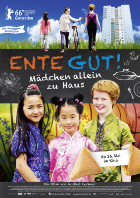 ENTE GUT! MÄDCHEN ALLEIN ZU HAUS – Plakat