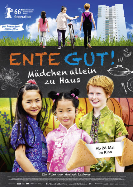 ENTE GUT! MÄDCHEN ALLEIN ZU HAUS – Plakat