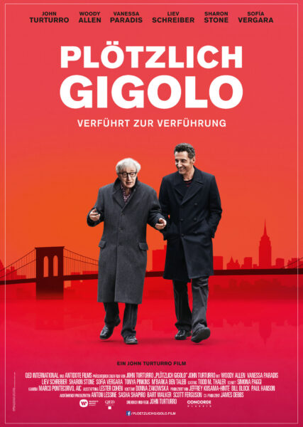 PLÖTZLICH GIGOLO – Plakat