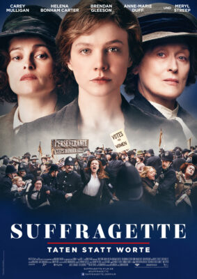 SUFFRAGETTE – Plakat