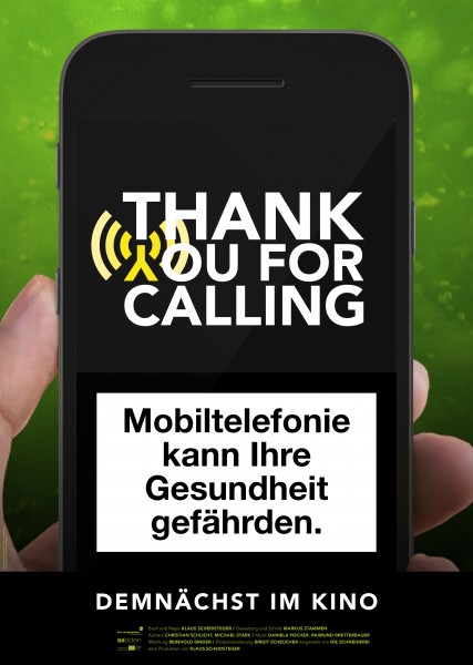 THANK YOU FOR CALLING – Plakat