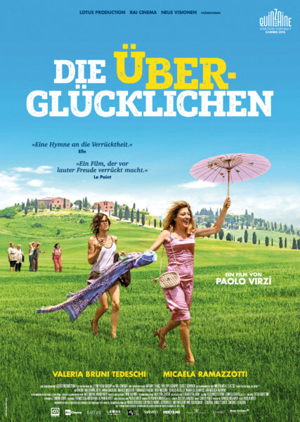 DIE ÜBERGLÜCKLICHEN – Plakat