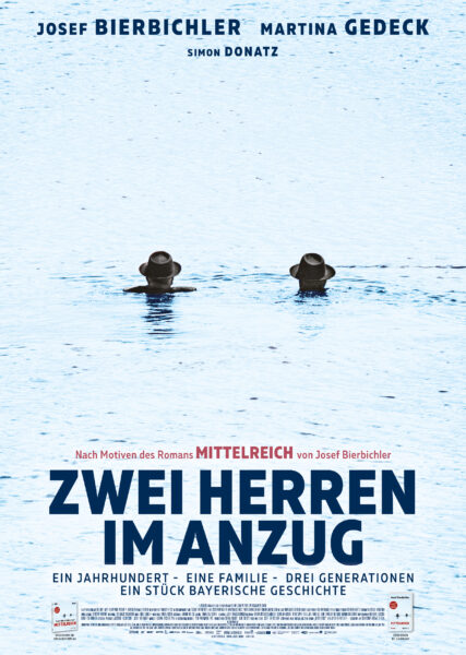 ZWEI HERREN IM ANZUG Plakat